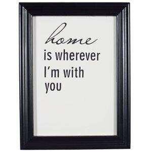 NEW! Farmhouse Script HOME Framed Print